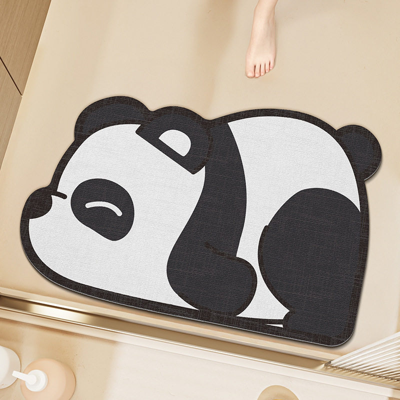 大江卡通卫生间门口防滑垫家用地垫浴室强吸水地垫厕所速脚垫家居