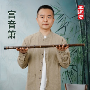 王建宏宫音箫风雅宫旗舰店老料专业演奏紫竹洞箫8孔乐器初学者g调
