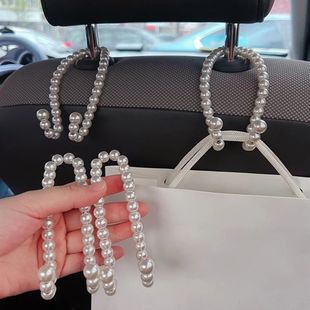 网红汽车座椅背挂钩车内小挂钩轻奢隐形座椅背收纳车座后排承重