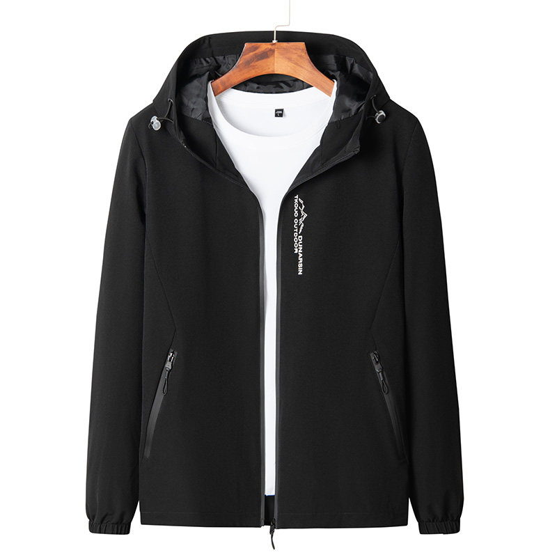 2026秋季外套男士休闲连帽夹克衫青年百搭修身上衣潮JK979-P43，男装夹克，星座1403B