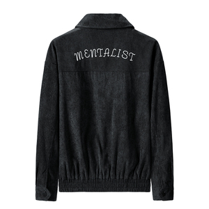 秋冬新款男士翻领灯芯绒休闲西服外套夹克男士上衣JK861-P60图片