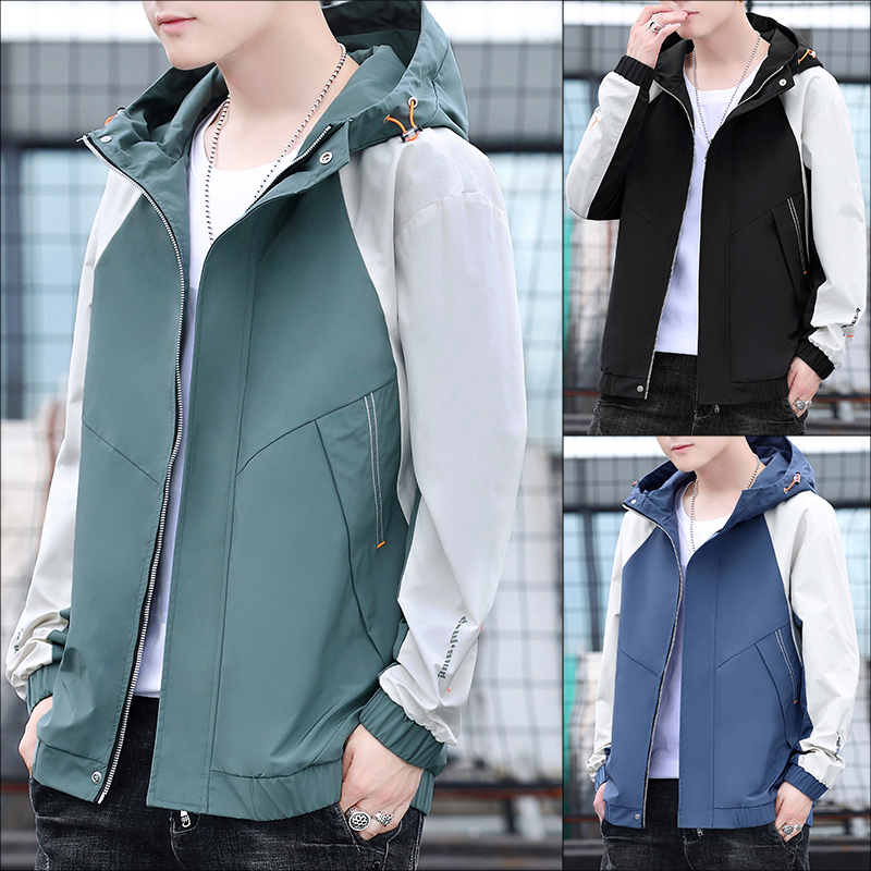 New autumn men's Korean fashion loose and handsome versatile jacket jacket