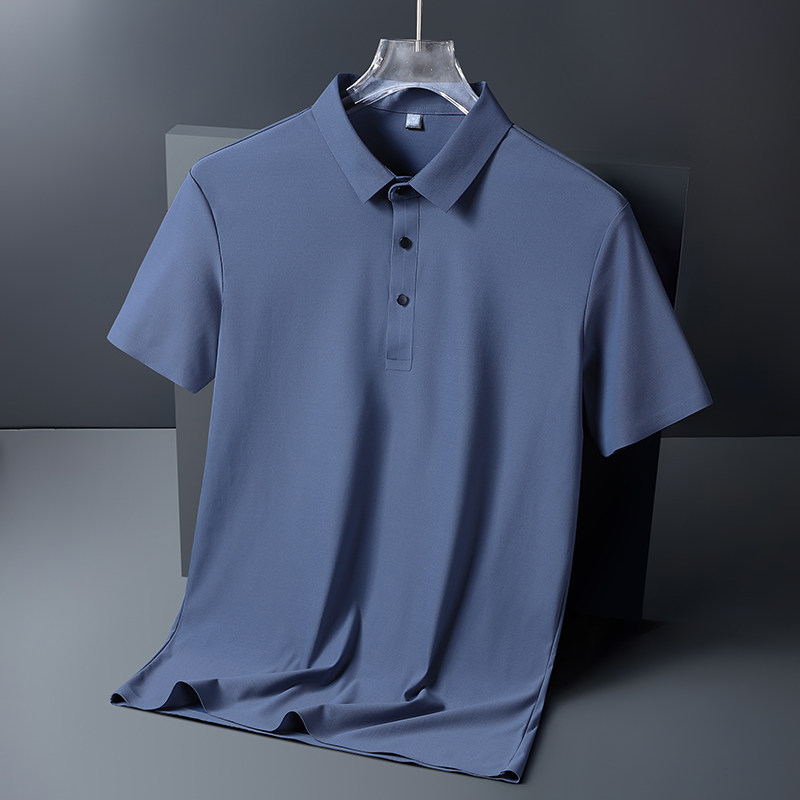 直播polo衫夏季新款高品质男士翻领冰丝T恤商务休闲短袖T331-P35,商品下架区,星座1403B