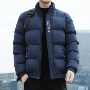 棉衣男冬季棉袄短款立领韩版休闲外套男加厚保暖羽绒棉服8388-P45图片