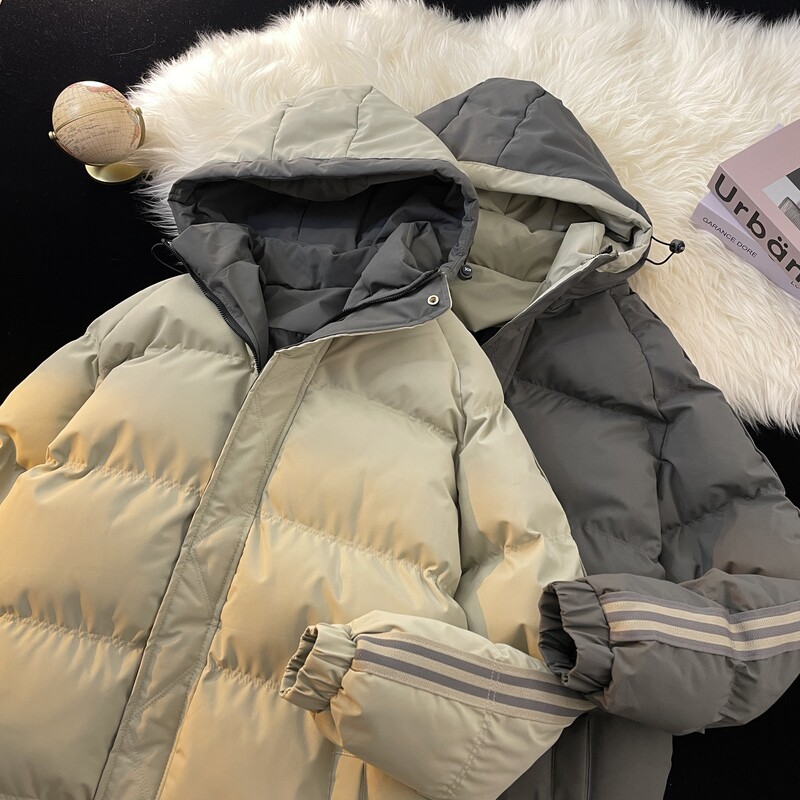 冬季保暖棉衣外套男潮流连帽棉袄大码宽松男加厚面包服2819-P72,男装棉衣,星座1403B