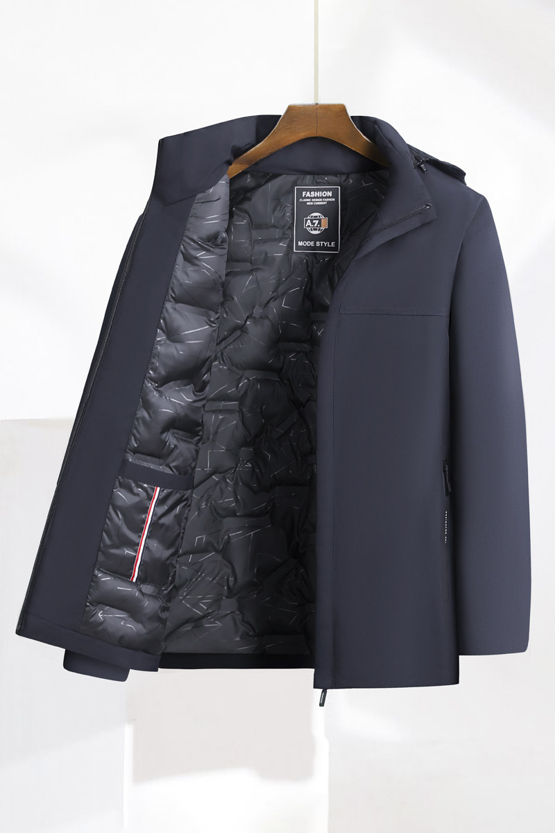 直播冬季男士休闲商务风棉服加厚外套爸爸装棉袄M551-P80,男装棉衣,星座1403B