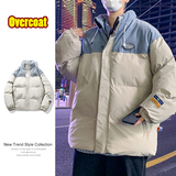 新款棉衣面包服男士外套加厚羽绒棉服ins潮牌男生冬装棉袄M83-P65，女装棉衣/棉服，星座1403B