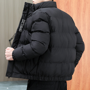 棉衣男冬季棉袄短款立领韩版休闲外套男加厚保暖羽绒棉服8388-P45图片