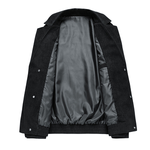 秋冬新款男士翻领灯芯绒休闲西服外套夹克男士上衣JK861-P60图片
