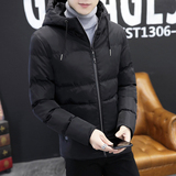 新款高品质手塞棉连帽加厚棉衣男棉衣休闲韩版潮820-P45，男装棉衣，星座1403B