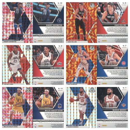 2019-20panini mosaic马赛克系列折射正版NBA球星卡福克斯巴图姆