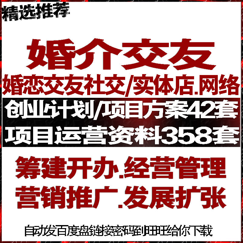 婚介社交友互联网络APP公司项目创业计划方案运营销推广促销活动