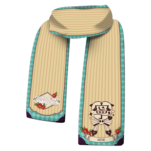 动漫围巾地缚少年花子君同人周边八寻宁宁源光动漫冬保暖围脖学生