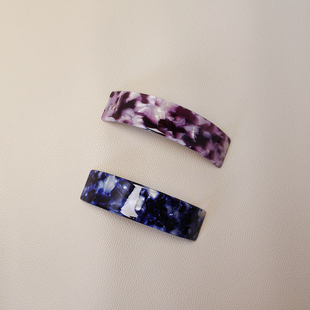 法式优雅大号发量多适用弹簧夹顶夹发饰头饰半发夹侧边夹压夹