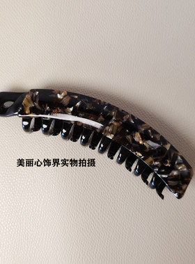 韩国香蕉夹13CM发夹复古扭夹