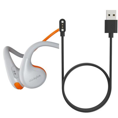 适用联想Thinkplus x7骨传导蓝牙耳机磁吸式充电器USB数据线配件