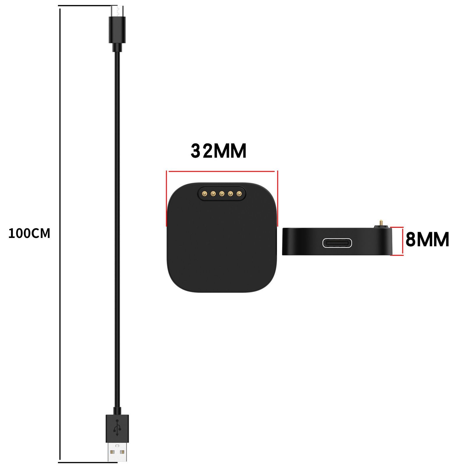 适用Sync UP Kids Watch2充电线Sync UP Kids 手表 2磁吸充电底座