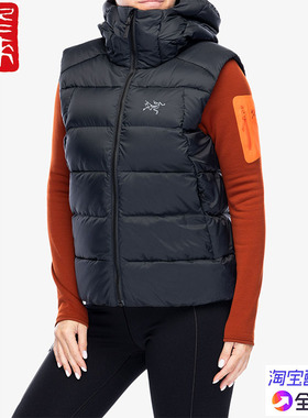 国现始祖鸟Arcteryx  Thorium Vest女连帽无袖羽绒马甲5993 10547