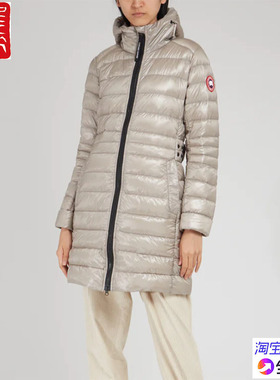国现加拿大鹅Canada Goose Cypress女黑标羽绒连帽夹克外套2235LB