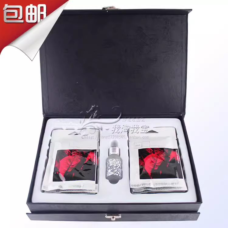 闪钻蛋白二合一润发倒膜套装