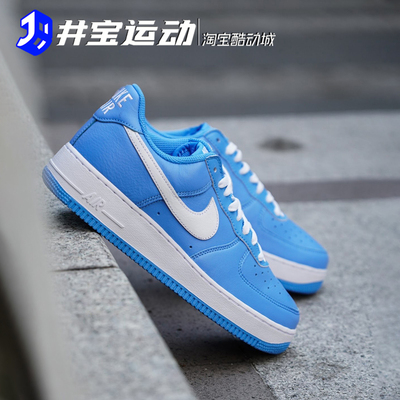 Nike纯白空军一号休闲板鞋