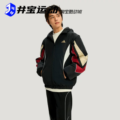 阿迪达斯新年款CNY篮球风棉服