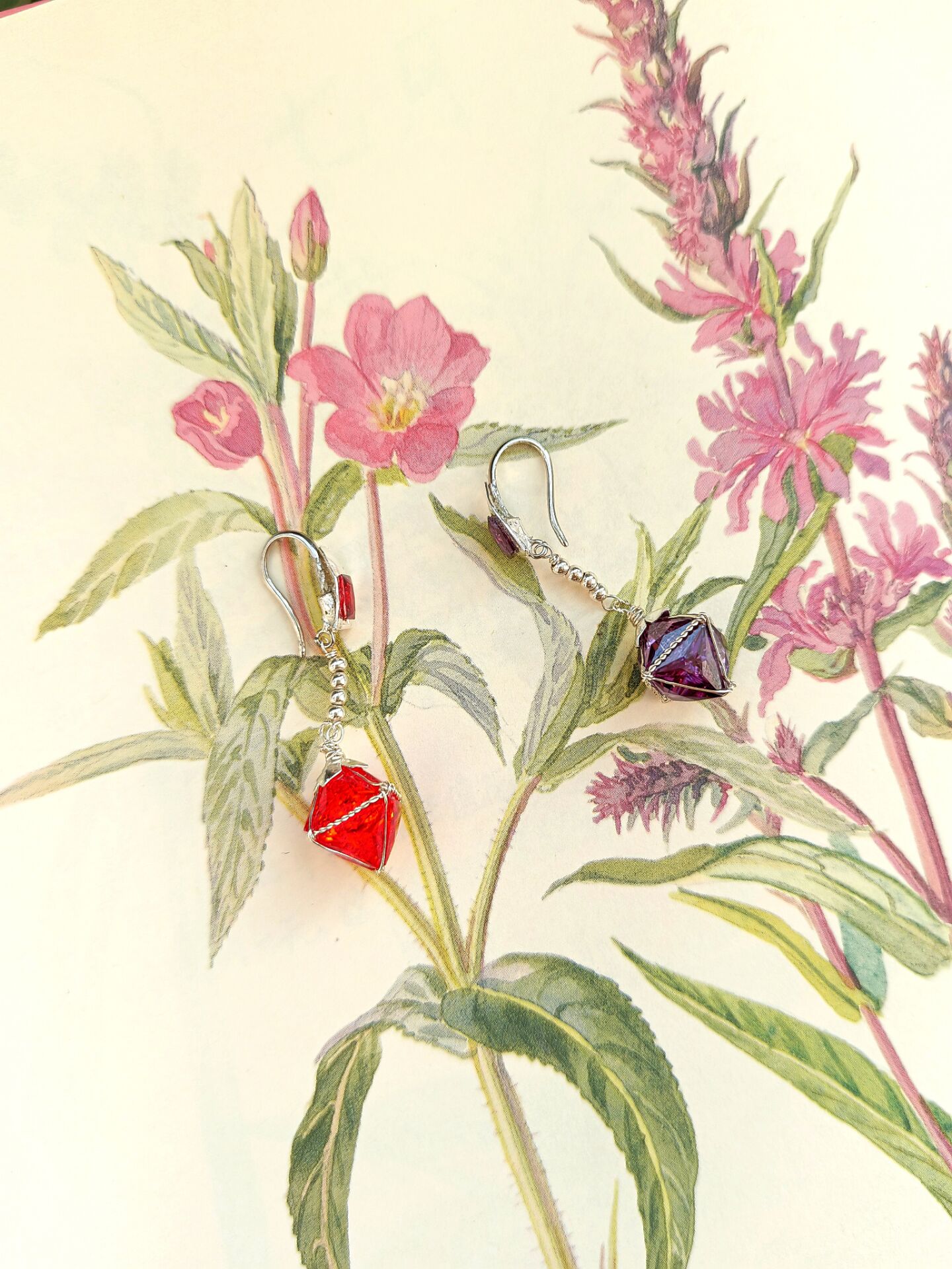 【 驰骋手作】素银锆石酷拉皮卡耳坠【30天发货】全职猎人