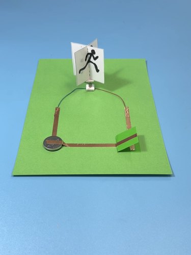 科技逐梦人纸电路科学作业材料包