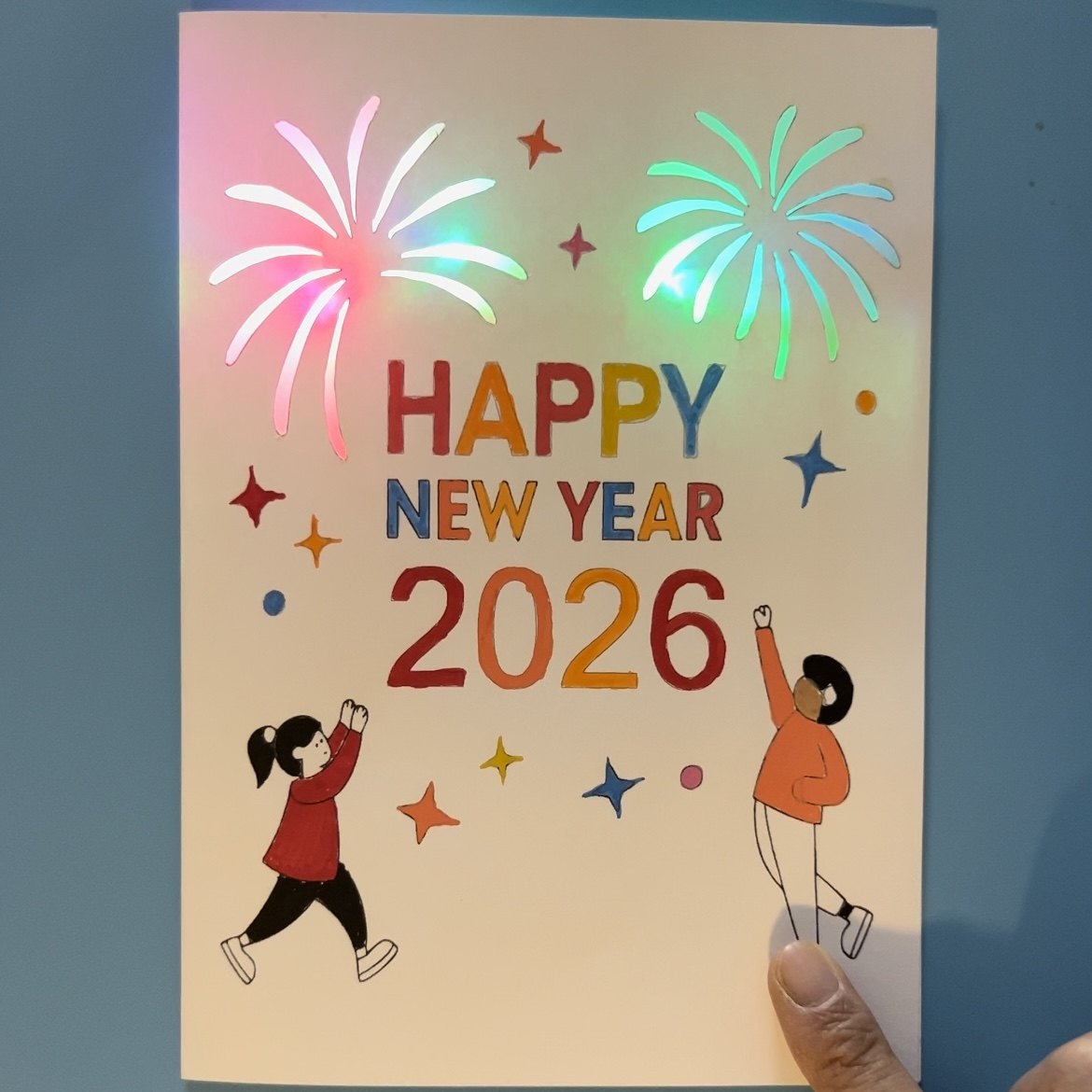 2026新款创意烟花新年贺卡材料包 手工diy纸电路科技小制作套装,玩具/童车/益智/积木/模型,科学实验,淘宝优惠券,粉丝福利购,淘宝优惠卷