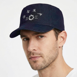 牛仔帽车间工作帽子防护帽防尘帽鸭舌帽男款 工厂女士劳保帽子户外