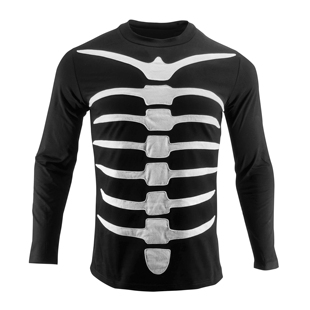 修卡战斗员衣服 T恤 cosplay 假面修卡小兵 骷髅兵 骨头