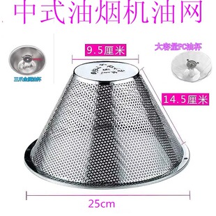 万家乐CXW-200-S3J03抽油烟机过滤网过滤油网漏油网配件油杯25CM