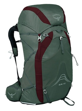 美国代购时尚潮流运动包双肩包 Osprey Eja 48L Backpack
