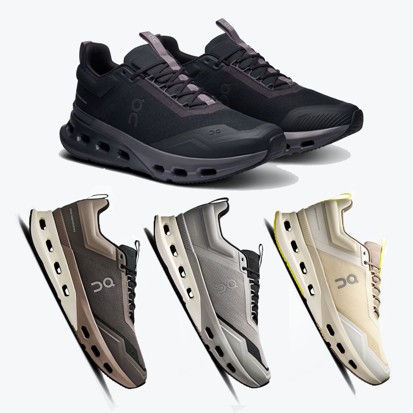 昂跑On美国代购男轻便减震慢跑马拉松竞速跑步鞋Cloudnova X