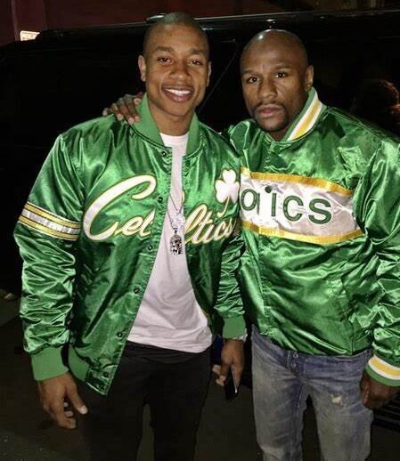 梅威瑟同款私藏正品西雅图超音速绿色丝光亮面男女夹棉棒球服S码