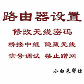 路由器设置 远程服务WIFI调试无线桥接企业路由网络维护端口映射
