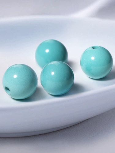 Природная руда, бирюзовые бусины, украшение-шарик, четки бодхи, аксессуар, провинция Хубэй, DIY