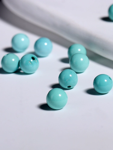 Природная руда, бирюзовые бусины, украшение-шарик, четки бодхи, аксессуар, провинция Хубэй, DIY