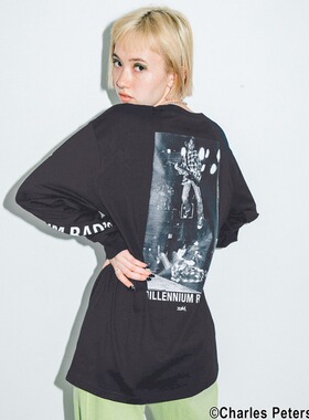 nacostyle出日本原D朋克风查尔斯·彼得森联名款纯棉T恤