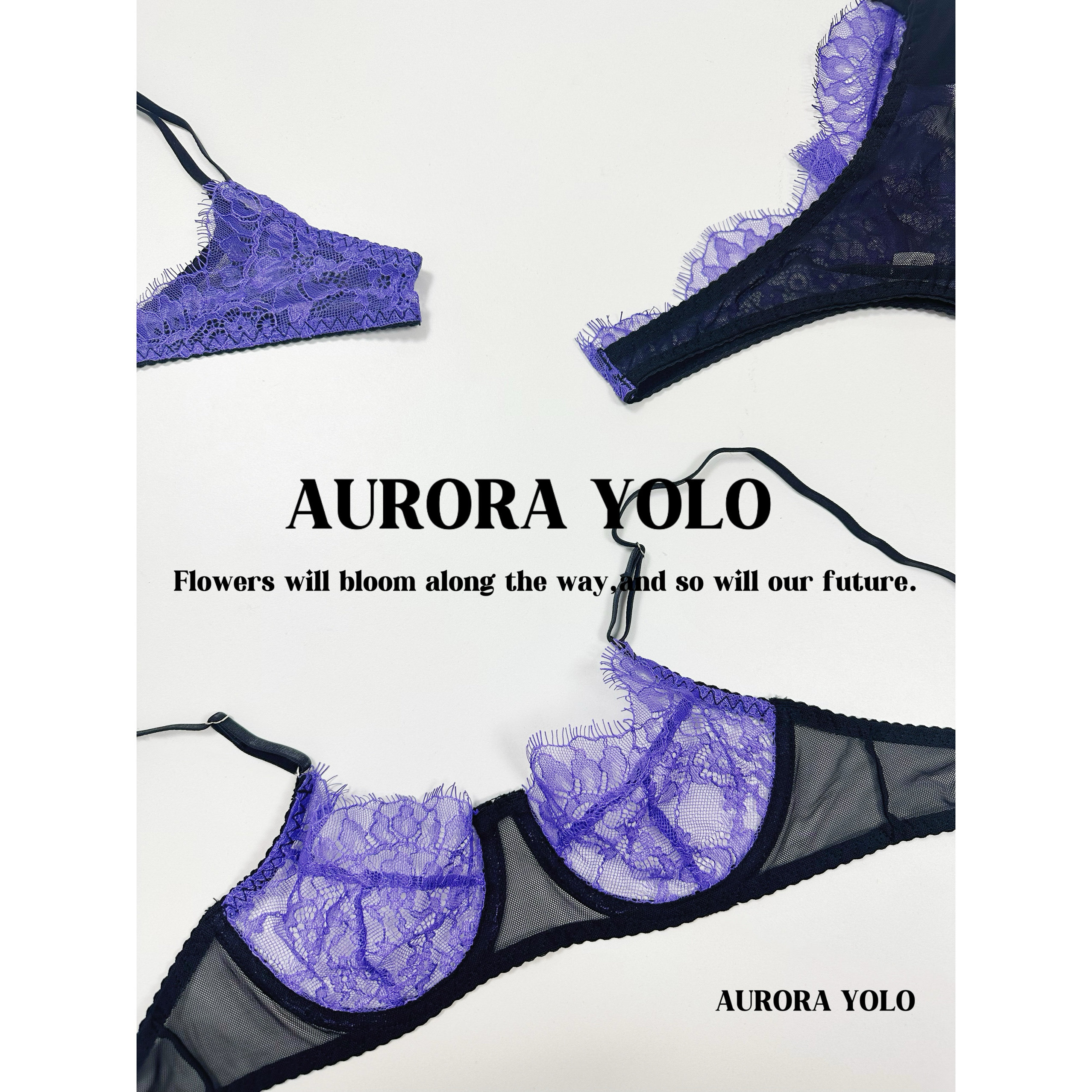Aurora Yolo魅影诱惑文胸套装