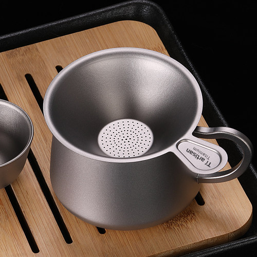 Tiartisan纯钛分茶器功夫茶具