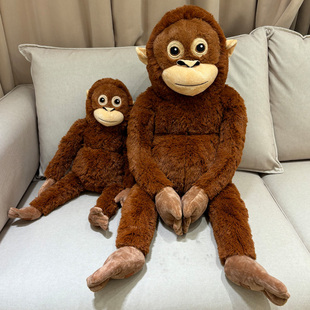 可爱猩猩毛绒玩具网红猴子抱枕公仔亲子陪睡安抚娃娃生日礼物女生