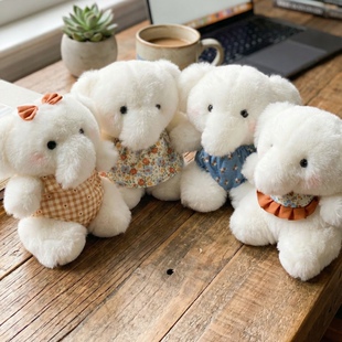 甜森安布琳小羊小象桌伴玩偶毛绒玩具安抚娃娃摆件学习搭子礼物