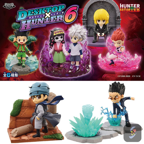 RE-MENT全职猎人收藏摆件6雷欧力