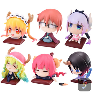 龙女仆S Q版 人偶Ver.温泉旅行 现货 盲盒 小林家 潮玩 摆件 包邮