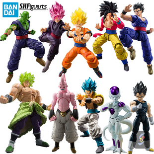 现货包邮 万代 龙珠 SHF 弗利萨 赛亚人孙悟空 布欧 沙鲁人偶手办