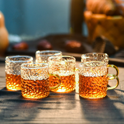 耐热玻璃高硼硅小茶杯