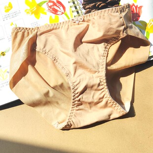 韩国单纯色丝滑夏季简约低档棉质女三角裤无痕内裤