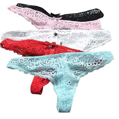 多色柔软镂空大码丁字裤新品