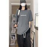 夏季休闲基础流行冰丝凉感垂感圆领短袖T恤T3444-P27【特价】Z，男装T恤，电商A007